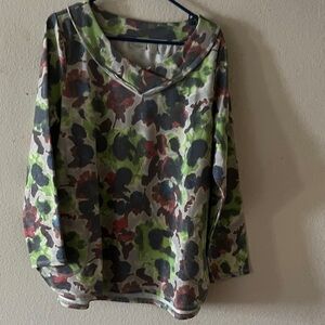 Floral Print Women's Sweatshirt